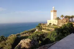 Cap Spartel lighthouse above the Strait of Gibraltar, near Tangier